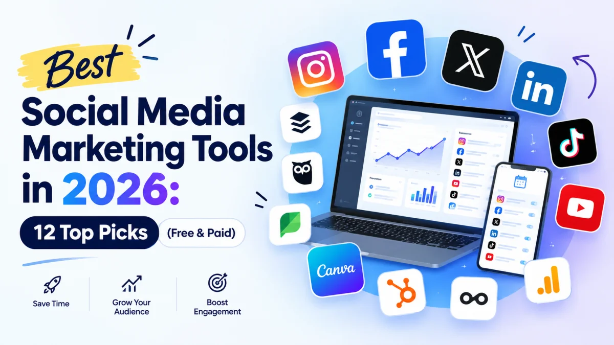 Best social media marketing tools in 2026